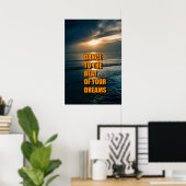 Poster Dansez au rythme de vos rêves (Bureau à domicile)
