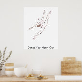 Poster Dansez votre coeur dehors (Cuisine)