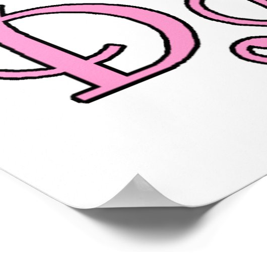 Poster Dansons Couples dansants (Coin)