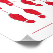 Poster Dansons l'affiche de Carolina Shag (Coin)