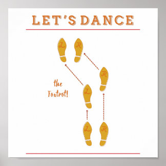 Poster Dansons l'affiche de Foxtrot