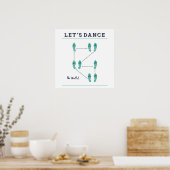 Poster Dansons l'affiche de Valse (Cuisine)