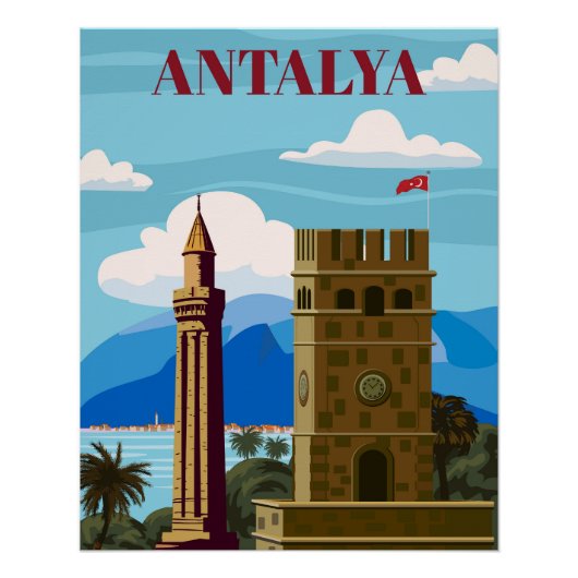 Poster d'Antalya (Devant)