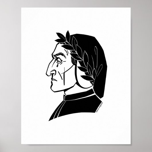 Poster Dante Alighieri (Devant)