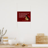 Poster Dante Alighieri Cite Les Endroits Les Plus Sombres (Cuisine)