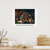 Poster Dante And Virgil In Hell By Eugene Delacroix (Cuisine)