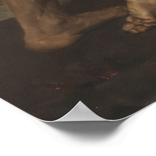 Poster Dante et Virgil Gothique Vintage (Coin)