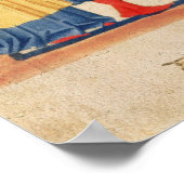 Poster Dante et Virgile découvrent le comte Ugolino (Coin)