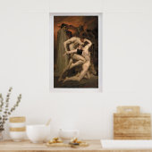 Poster Dante et Virgile par William-Adolphe Bouguereau (Cuisine)