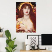 Poster Dante Gabriel Rossetti (Bureau à domicile)