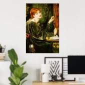 Poster Dante Gabriel Rossetti (Bureau à domicile)