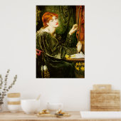 Poster Dante Gabriel Rossetti (Cuisine)
