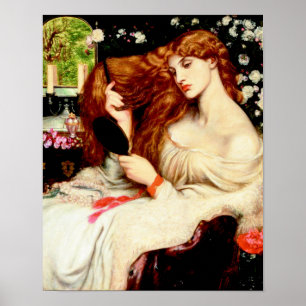 Poster Dante Gabriel Rossetti   Lady Lilith