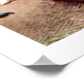 Poster Dante rencontre Béatrice à Florence peinture fine (Coin)