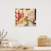 Poster Dante se purifiant avant d'entrer (Cuisine)