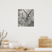 Poster Dante's Divine Comedy Illustration Eagle Engraving (Cuisine)