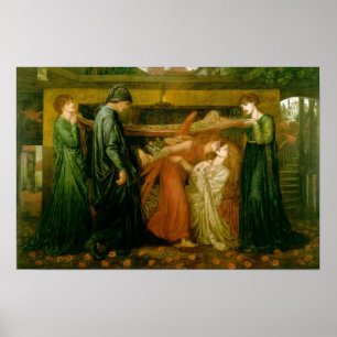 Poster Dante's Dream At The Time Of The Death Of Beatrice