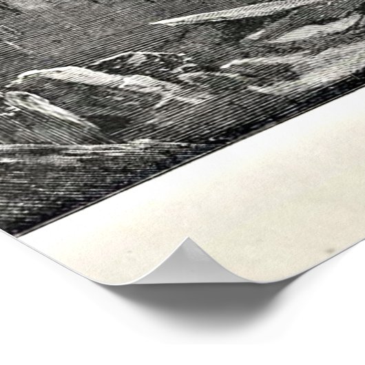 Poster Dante's Inferno Devil in Hell Illustration (Coin)