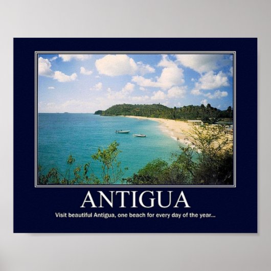 Poster d'Antigua (Devant)