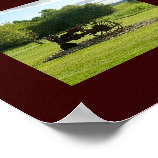 Poster d'antiquité Tractor (Coin)