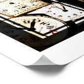 Poster d'antiquités Montres Triptyque (Coin)