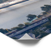 Poster Danube and New Danube (Coin)