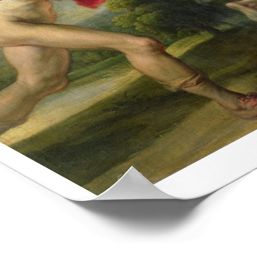 Poster Daphne et Apollo (pétrole) (Coin)