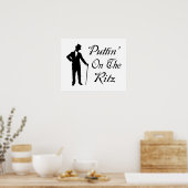 Poster Dapper Man Puttin Sur Le Ritz (Cuisine)
