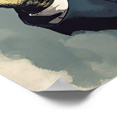 Poster Dappersauras Dinosaur - Art Print (Coin)