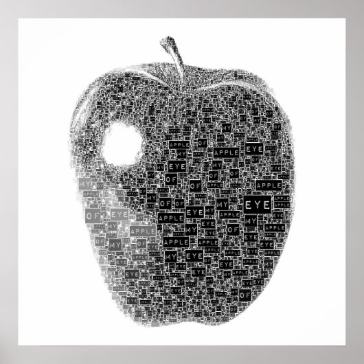 Poster d'Apple de My Eye Text (Devant)