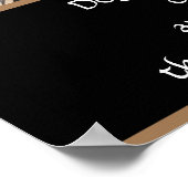 Poster d'aquarelle de chien mignon (Coin)