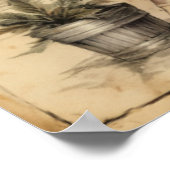 Poster d'arbre de Noël Vintage (Coin)