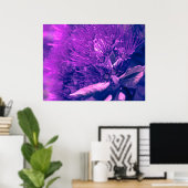 Poster d'arbre pourpre Pohutukawa (Bureau à domicile)