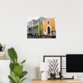 Poster d'architecture espagnole (Bureau à domicile)
