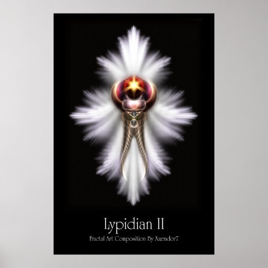 Poster d'archives Lypidian II Fractal Art M2 (Devant)
