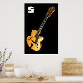 Poster d'Archtop de Sundlof Guitars (Cuisine)