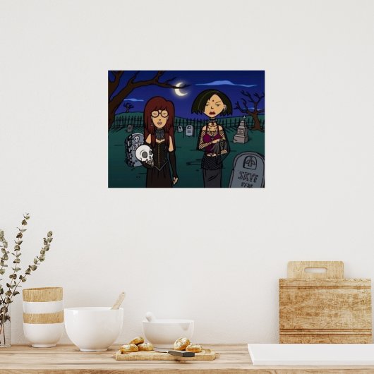 Poster daria et jane (Cuisine)