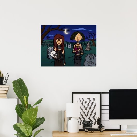 Poster daria et jane (Bureau à domicile)