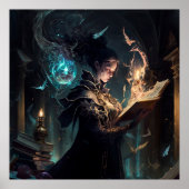 Poster Dark Academia Magic (Devant)