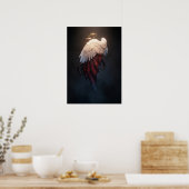 Poster Dark Angel Wings Wall Art – Heavenly & Fallen (Cuisine)