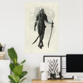 Poster DARK ELF par Kerem Beyit (Bureau à domicile)