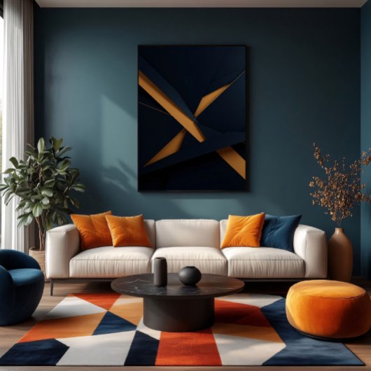 Poster Dark Gold Luxury