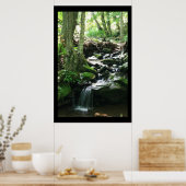 Poster Dark Hollow Falls Imprimer #4836 (Cuisine)