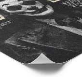 Poster Dark Joker - Gritty Urban Clown Art (Coin)