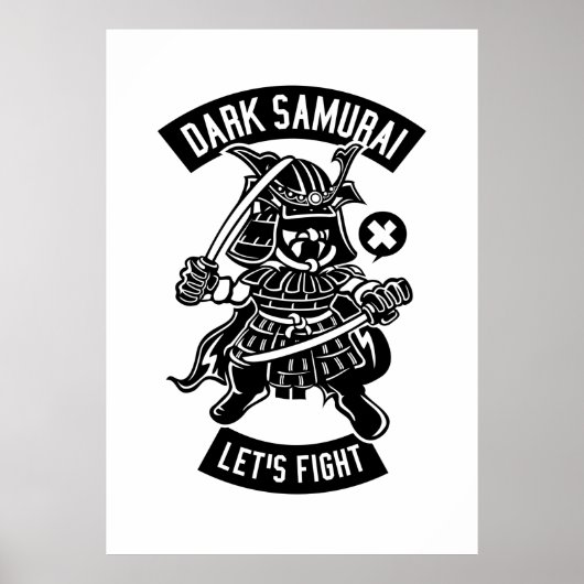 Poster Dark Samurai (Devant)