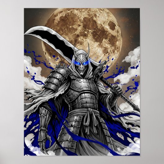 Poster Dark Samurai Demon Warrior (Devant)