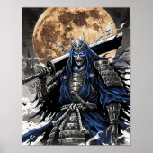 Poster Dark Samurai Demon Warrior (Devant)