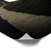 Poster Dark Tor - Iconic Glastonbury 6x10 Archival (Coin)