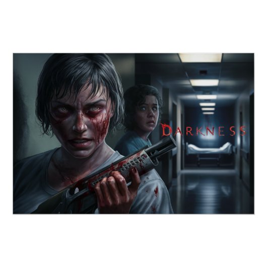 Poster Darkness Femme 04 (Devant)