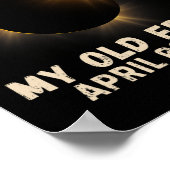 Poster Darkness My Old Friend Eclipse Solar Eclipse 4.08. (Coin)
